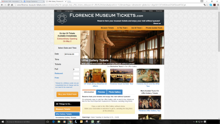 Uffizi Gallery Tickets